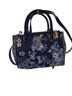 Michael Kors Floral Blue Multi Color Leather Tote One size - photo 1