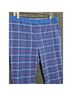 Tory Burch Plaid Blue Casual Pants Size 12 - photo 7