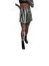 Norma Kamali Stripes Black White Skort Size S - photo 2
