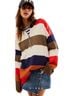 Free People Stripes Multi Color Pullover Sweater Size XS - photo 1