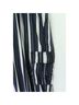 Thread Story 100% Polyester Stripes Blue Ivory Overalls Size 1X - photo 8