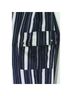 Thread Story 100% Polyester Stripes Blue Ivory Overalls Size 1X - photo 11