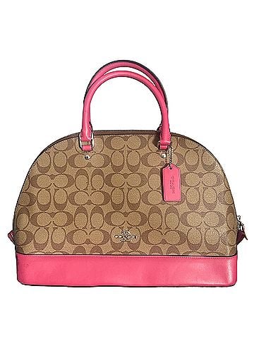 Coach coach Leather Satchel (view 1)