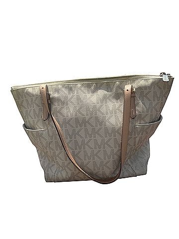 Michael Kors Leather Tote (view 1)