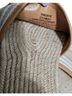 J.Crew Stripes Tan White Sandals Size 8 - photo 3