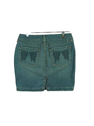 Free People Denim Skirt (view 2)