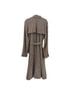Rokh Houndstooth Black Brown Tan Trenchcoat Size 10 - photo 2