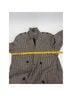 Rokh Houndstooth Black Brown Tan Trenchcoat Size 10 - photo 10