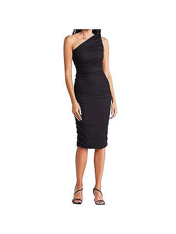 Love By Design One-Shoulder Body-Con Midi Dress Cocktail Dress (view 1)
