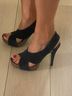 Pedro Garcia 100% Suede Solid Black Blue Heels Size EU 40 - photo 6