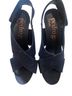 Pedro Garcia 100% Suede Solid Black Blue Heels Size EU 40 - photo 1