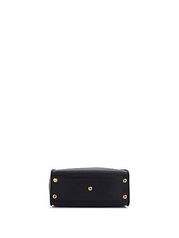 Louis Vuitton On My Side Tote Leather with Monogram Canvas MM (view 2)