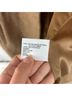 Liz Claiborne Chevron-herringbone Tan Brown Coat Size L - photo 9