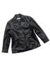 Wilsons Leather 100% Leather 100% Polyester 100% Polyester 100% Polyester Black Blazer Size XL - photo 1