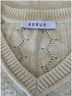 Kokun 100% Cashmere Ivory Pullover Sweater Size XS - photo 3
