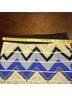 Trina Turk Chevron-herringbone Blue Yellow Skort Size 8 - photo 7