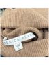 Veronica Beard 100% Merino Solid Brown Tan Turtleneck Sweater Size L - photo 7