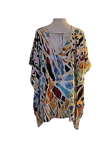 Anthropologie Printed Coverup Swimsuit Cover Up (view 2)