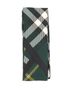 Burberry 100% Silk Black Checked Silk Twilly Scarf One size - photo 2