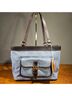 Dooney & Bourke Blue Brown Shoulder Bag One size - photo 4