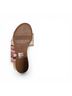 J.Crew Stripes Tan White Sandals Size 8 - photo 4