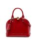 Louis Vuitton 100% Leather Red Monogram Vernis Alma BB One size - photo 1