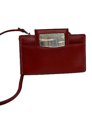 Buxton Leather Crossbody Bag (view 2)