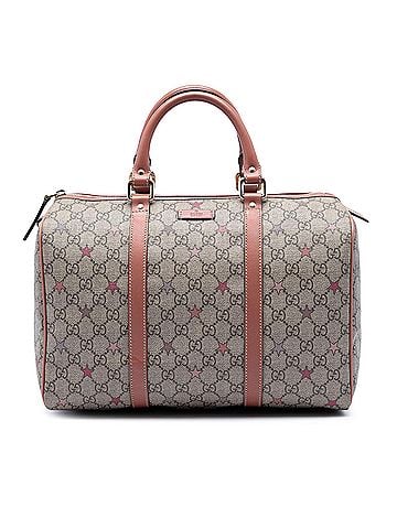 Gucci Medium GG Supreme Stars Joy Boston Bag (view 1)