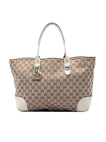 Gucci GG Canvas Heart Bit Tote (view 1)