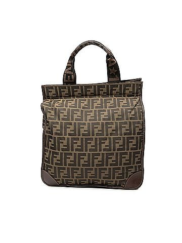 Fendi Zucca Canvas Shopping Tote (view 1)