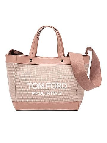 Tom Ford Mini Canvas T Screw Tote (view 1)