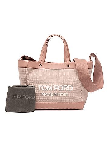 Tom Ford Mini Canvas T Screw Tote (view 2)