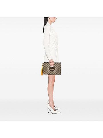 Gucci GG Supreme Neo Vintage Clutch (view 2)