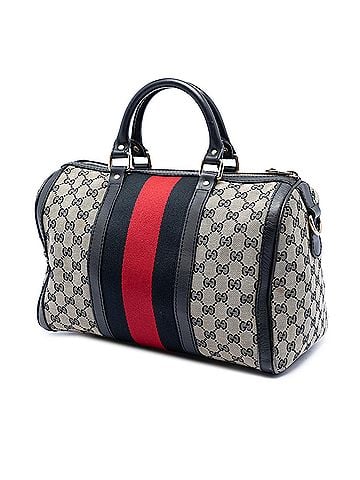 Gucci Medium GG Canvas Web Joy Boston Bag (view 2)