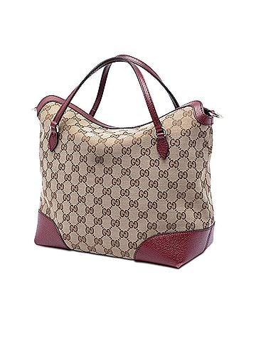 Gucci Medium GG Canvas Bree Fold Over Tote (view 2)