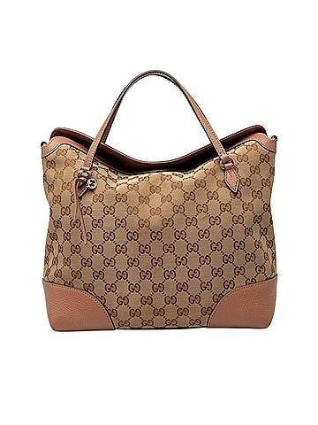 Gucci Medium GG Canvas Bree Fold Over Tote (view 1)