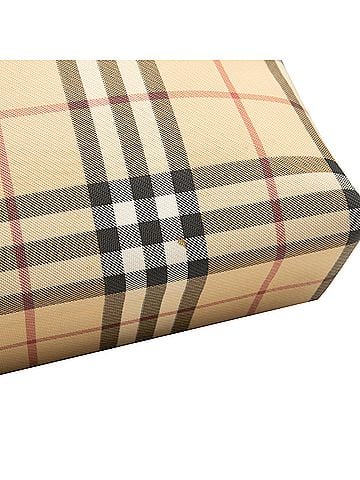 Burberry House Check Coated Canvas Tote (view 2)