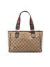 Gucci 100% Canvas Brown GG Canvas Web Pop Tote One size - photo 1