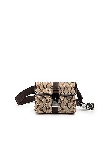 Gucci GG Canvas Belt Bag (view 1)