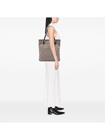 Prada Canvas Canapa Logo Tote (view 2)
