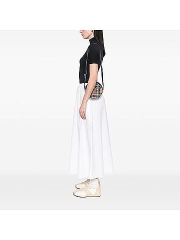 Burberry Cartoon House Check Round Crossbody (view 2)