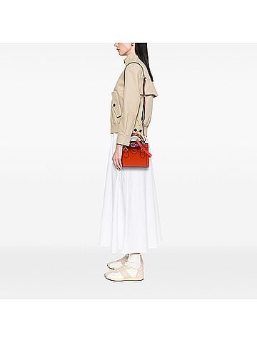Gucci Small Calfskin Bamboo Diana Satchel (view 2)