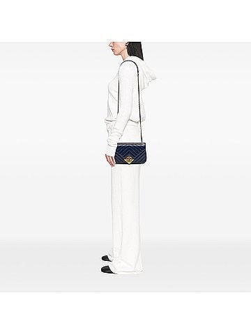 Chanel Chevron Lambskin Pyramid CC Flap (view 2)