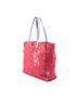 Prada 100% Canvas Pink Floral Printed Canvas Tote One size - photo 3
