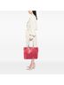 Prada 100% Canvas Pink Floral Printed Canvas Tote One size - photo 2