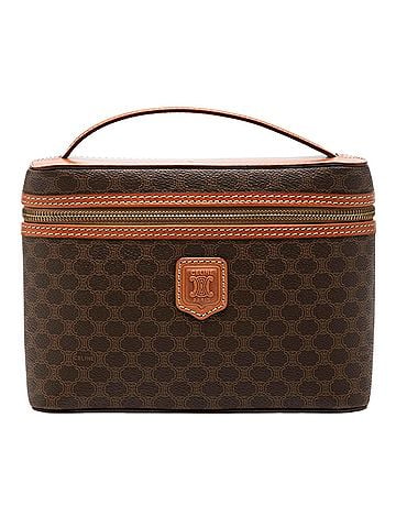 Céline Macadam Coated Canvas Vanity Bag (view 1)
