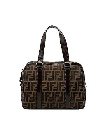 Fendi Zucca Canvas Handbag (view 1)