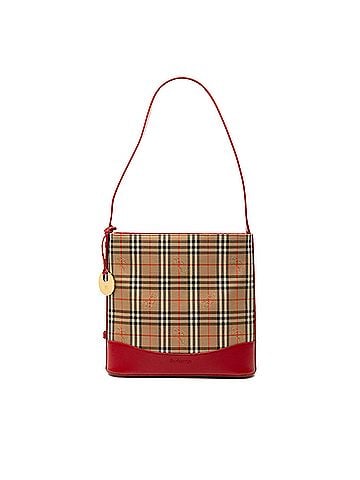 Burberry Haymarket Check Canvas Shoulder Bag (view 1)