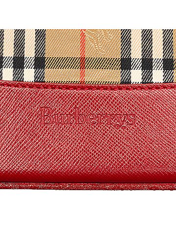 Burberry Haymarket Check Canvas Shoulder Bag (view 2)