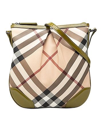 Burberry Supernova Check Coated Canvas Dryden Crossbody (view 1)